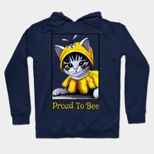 Funny Cat - Proud To Bee Hoodie